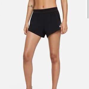 Nike AeroSwift Women’s Running Shorts, Sz XS in Black